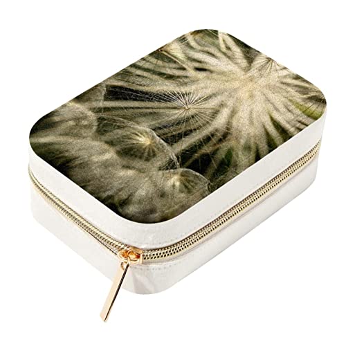 Boîte de rangement compacte en velours avec fermeture éclair en métal durable - 2