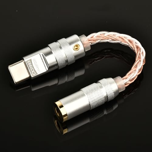 USB C Type-C - 3.5mm fA DAC CX31993 MAX97220 fW^I[fBI |[^u fR[hAv HiFiA_v^[ iPhone 15/15 Plus/15 Pro/15 Pro Max 16/16 Plus/