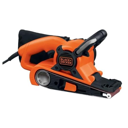 BLACK+DECKER Belt Sander with Dust Bag, 7-Amp, 3-Inch by 21-Inch (DS321)