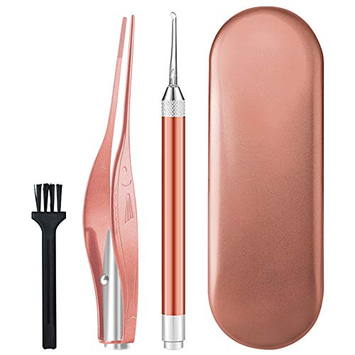 Ear Pick Ear Wax Removal Tool with Light, Langsum Ear Cleaning Tools Kit