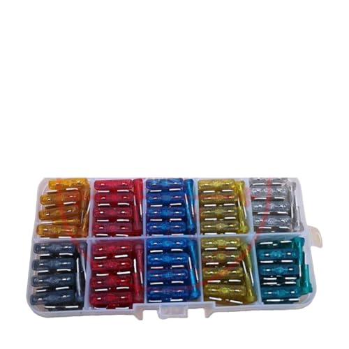 Fusible de voiture moyen petit et mini lot mixte 5A à 40A pour circuit auto