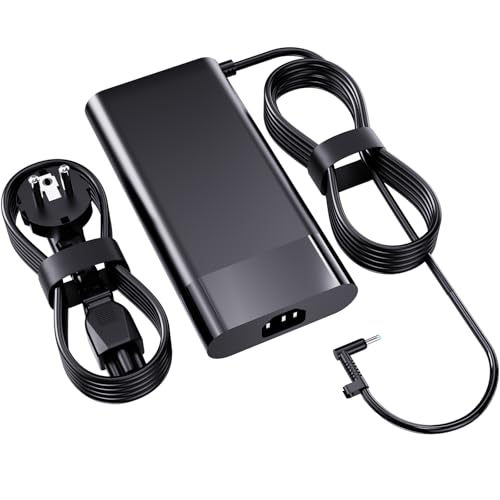 200W Chargeur Compatible avec HP Omen Gaming 15 17 Victus Gaming 15 16 Pavilion 15 17 ZBook 17 G5 Série Fury 16 G11 17 G7 G8 Create Studio Envy 15 2020...