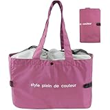 [style plein de couleur] 保冷 レジカゴバッグ 【お買い物トートバッグ】 買い物バッグ 買い物袋 保冷レジカゴバッグ マチ付き 大容量エコバッグ エコバッグ マイバック （ローズ）