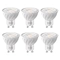 VITUNOV GU10 LED Bulb Dimmable, 50W Halogen Equivalent, Warm White 3000K, 120V 5W 500LM MR16 Spotlight Bulbs for Track Recessed Accent Ceiling Lighting, 6 Pack