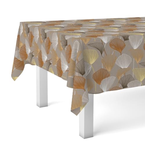 Martina Home Duero Nappe en Toile Cirée Marron 250 x 140 cm