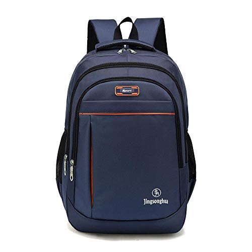 Preisvergleich Produktbild Rucksack Herren Frauen Rucksack Jungen Girsl Rucksack Schultaschen Schultasche Arbeitsreise Umhängetasche Teenager Rucksack Blau