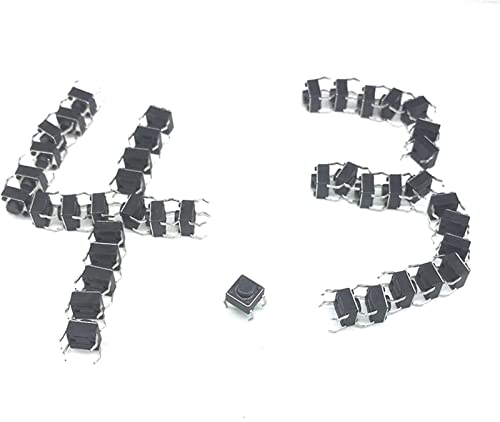 Interruptor táctil micro 6x6x4.3mm con soporte motor pack de 100 piezas 3