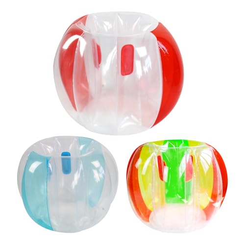 Ballons de football à bulles gonflables pour s'amuser en équipe et sans risque dehors