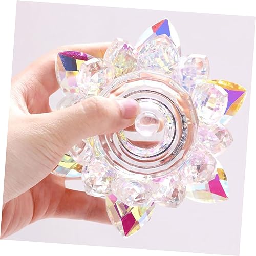 Contenedor de cristal para arte de uñas con tapa miniatura 4