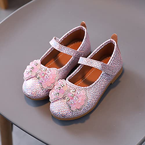 EnJoCho Children Walking Shoes Summer And Autumn Fashion Cute Girls Casual Shoes Sequins Shiny Pearls Rhinestones Shoes2