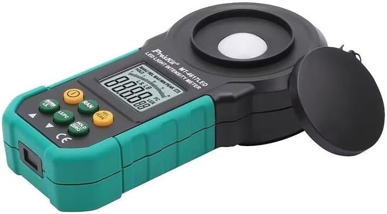 Miniatura 2 de Medidor de iluminación LED Proskit MT-4617 LED-C, instrumento de medición de iluminación, fotómetro, medidor de luz, medidor de brillo