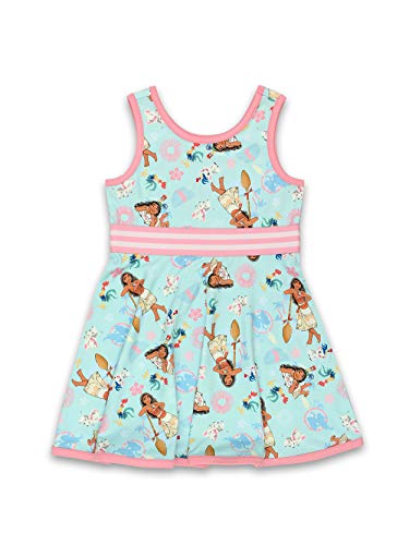 Disney Moana Toddler Girls Fit and Flare Ultra Soft Dress