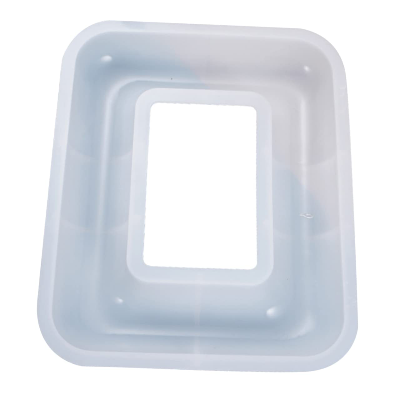 BEBEMOKO DIY Crystal Epoxy Photo Frame Molds Silicone Photo Frame Making Molds Mould for DIY Craft Easy to Use for Beginners