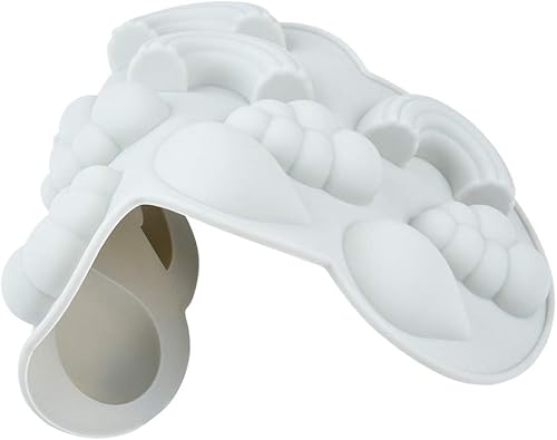 Miniatura 3 de Molde de silicona 3D con forma de gota de lluvia de arcoíris, paquete de 2 moldes para fondant, herramientas de decoración de tartas, chocolate,