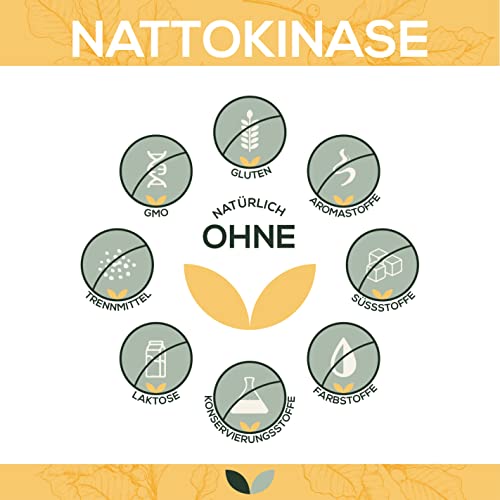 Sanutrition® Nattokinase | 120 magensaftresistente Kapseln à 100 mg pro Kapsel (20.000 FU/g) | Direktversand aus Kühllager | Natto aus GMO-freien Soja – Bild 4