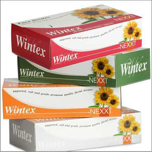 Wintex2 Ply Facial Tissues Box- 100 Pulls Per Box ( Pack Of 3 )