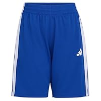 adidas Boys' Essentials 3-Stripe Short, Team Royal Blue