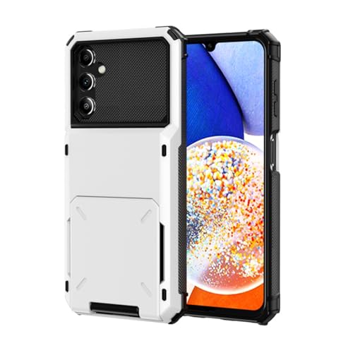 For Galaxy A15 5G �p �P�[�X �w�� �蒠�^ ���z�t�� �X�^���h �c�����Ή� �J�[�h�|�P�b�g�t�� �M�����N�V�[ A15 5G �p �g�уJ�o�[ ���z�^ �J���������Y�ی� �X�^���h�@�\ ���C�����X�[�d�Ή� �J�[�h���[ ��� PC+TPU �o���p