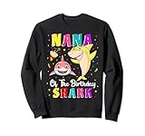 Matching Family Shark Birthday Girl Party Tops