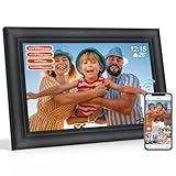 Frameo 10.1 Inch Digital Picture Frame WiF,Electronic Picture Frame with 32GB Storage, 1280x800 IPS HD Touch Screen, Auto-Rotate, Setup to Share Photos or Videos Remotely via Frameo App from Anywhere