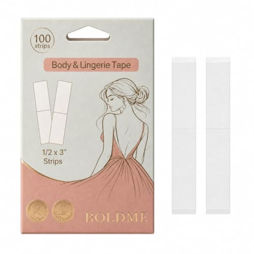 Fashion Tape for Women, Double-Sided Body and Clothing Tape, 100p...