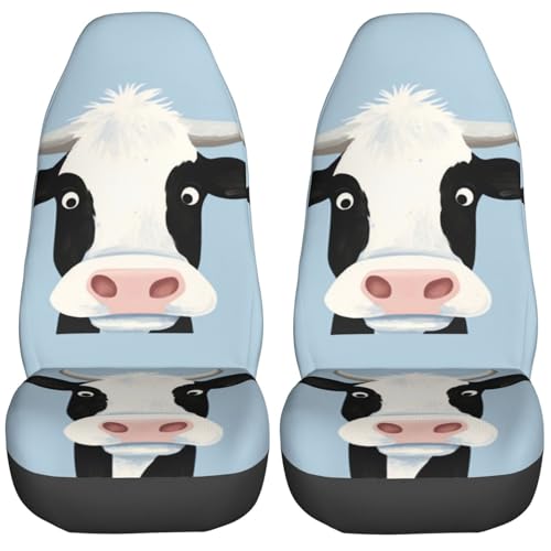 Housses pour siège vache mignonne pour un intérieur de voiture propre et joyeux au quotidien