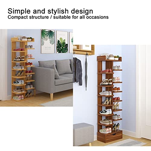 Rangement à chaussures double rangée compact pour un gain de place optimal