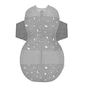 Happiest Baby SNOO Sleep Sack – 100% Organic Cotton Baby Swaddle Blanket – Doctor Designed Promotes Healthy Hip…