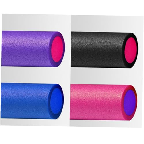 Rodillo de espuma sólida para yoga y masaje muscular MAGICLULU, 30 x 15 cm, para ejercicios de tejido profundo y yoga miniatura 3