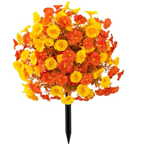 Insert de sol artifice Morning Glory Naroote en jaune orange d'automne x2 - 6