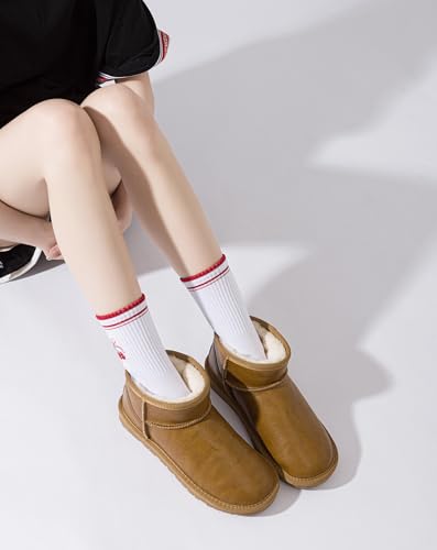 Image of Yawlsow Pilates Grip Socks for Women Yoga Grippy Socks Cute Barre Non Skid Athletic Crew Sticky Sock Workout Hospital