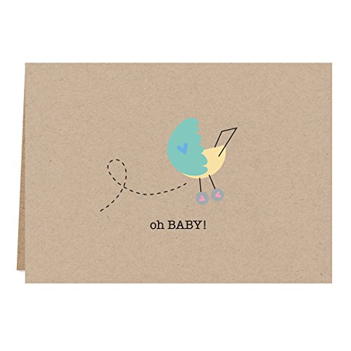 image for Canopy Street Whimsical Note Card Pack / 36 Greeting Cards / 6 All Occ