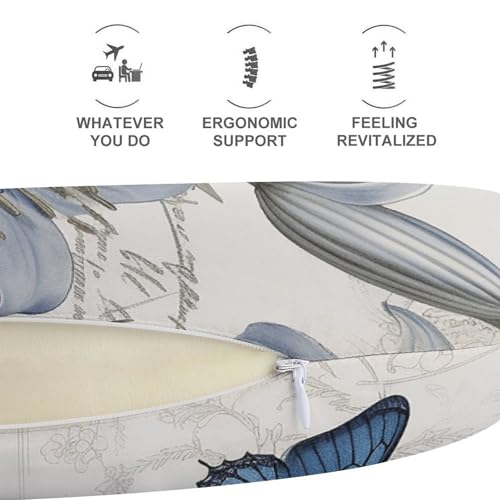 Almohada de espuma viscoelástica U-shaped 30x25 cm miniatura 5