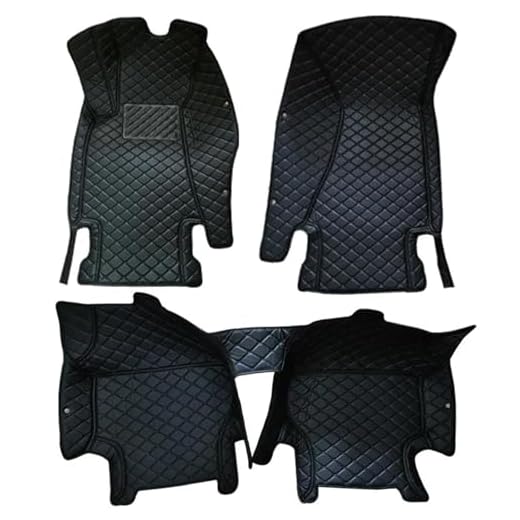 5 Sitze Custom Car Fußmatten Zubehör Fuß Teppich Für Chery Für Tiggo 8 Plus Pro 2020-2024(Black Blue)