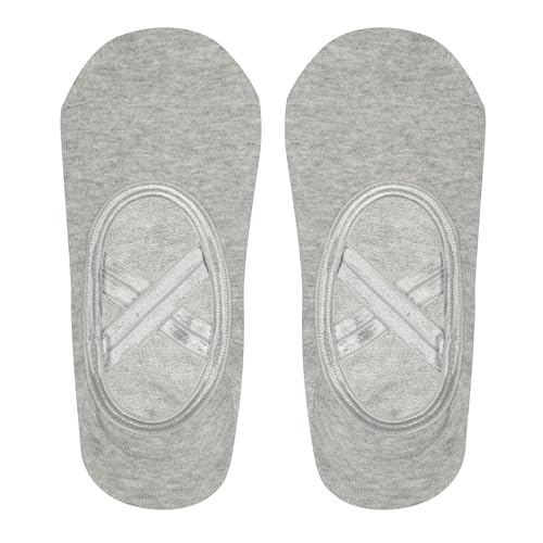 Image of Mint & Oak Pilates Socks with Grips for Women, Ankle Length Non-Slip Yoga Socks, Cotton Ideal For Yoga, Pilates, Gym, Workout, Cute Women's Gift