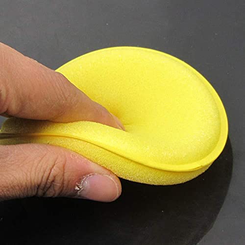 Image of CAR SAAZ Premium Foam Polishing Sponge for Vehicles | Car Polish Applicator /Sponge | Durable & Washable, Ultra-Soft Applicator Sponge (Pack of 15 Pcs)