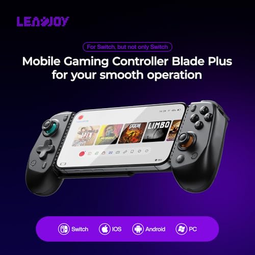 Image of leadjoy Blead Plus Wireless Gaming Controller Hall Trigger /Joysticks Bluetooth Wireless Gamepad with Two DIY Back Keys for Switch /Switch 2 /Android /iOS /PC