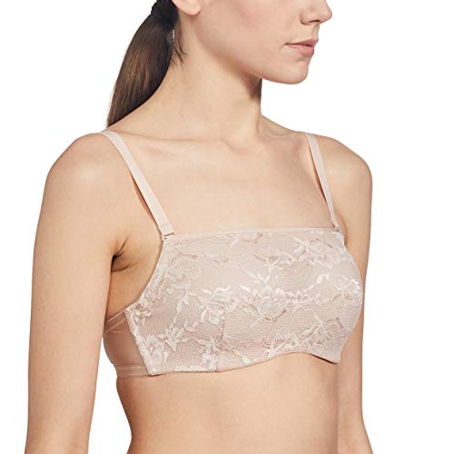 Image of Triumph Padded Wired New Lace Bandeau Tube Bra