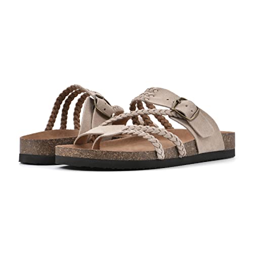 Image of White Mountain Women's Hayleigh Braided Footbed Sandal