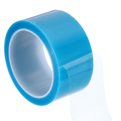 Image of PATIKIL 50mm x 50m Refrigerator Tape PET Fridge Non-Residual Adhesive Tape for Fixing Drawer Refrigerator Air Conditioner Printer Sky Blue