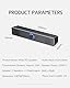 Computer Soundbar, PC Lautsprecher 2.0 mit AUX 3.5mm Kabel & USB – Gaming Speaker für PC, Laptop, Fernseher, Monitor, Tablet