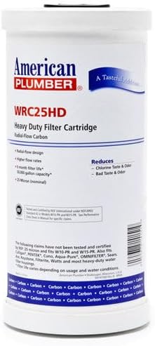 (Package Of 3) American Plumber WRC25HD Radial Flow Water Filters