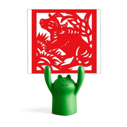 Porte-mémo bœuf et grenouille pour organiser vos notes avec style