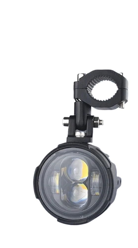 Zusatzscheinwerfer Motorrad 1 Paar 100 W Motorrad-Scheinwerfer, Nebelscheinwerfer, zusätzliches Fahrlicht, zweifarbiger Blinker