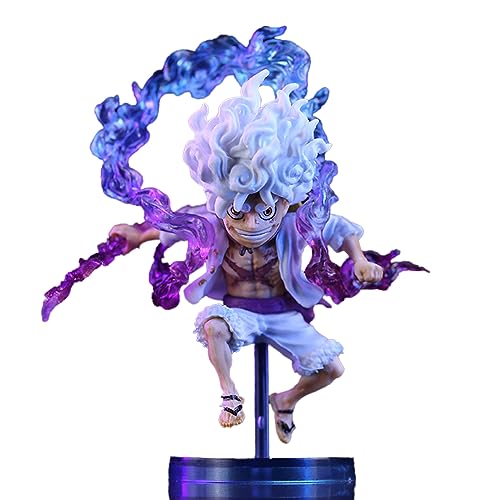 Ycoeng Figura de Uma Peça - Fruta do Diabo Sun God Luffy Fifth Ge...