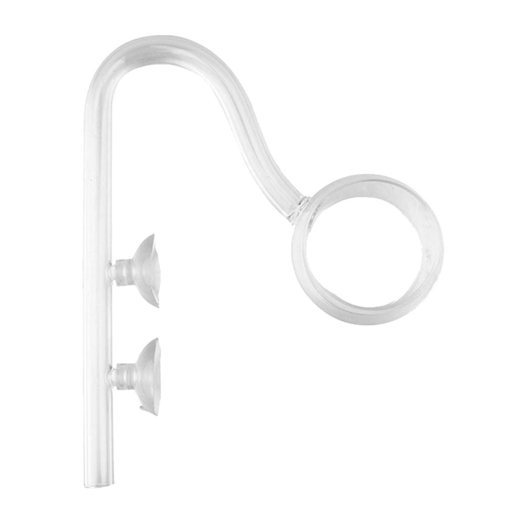 Balacoo Aquarium Glass Poppy Pipe Inflow And Lily Pipe Outflow For Aquarium Planted Fish Tank (16MM)