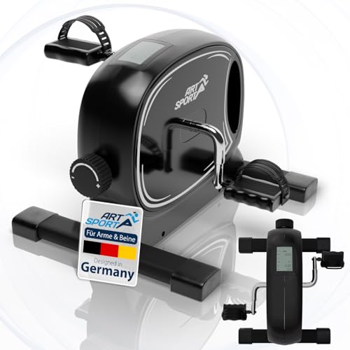 Juskys Pedaltrainer Sportivo - leiser Heimtrainer, Fitnessgerät, Senioren, Armtrainer, Beintrainer, Mini Fahrrad für Zuhause Juskys Pedaltrainer Sportivo - leiser Heimtrainer, Fitnessgerät, Senioren, Armtrainer, Beintrainer, Mini Fahrrad für Zuhause
