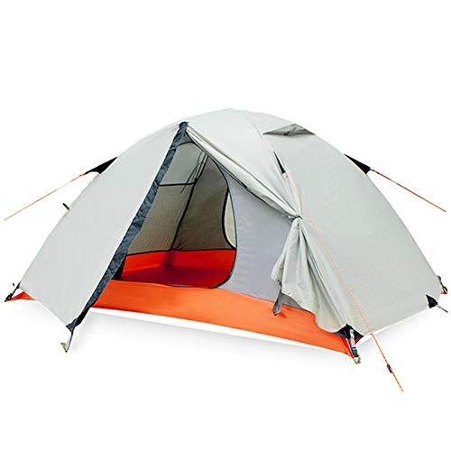 Tente 2 personnes double couche 4 saisons pour le camping et la randonnée en plein air