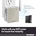 NETGEAR Dual-Band WiFi 5 Range Extender (EX6170) – Coverage up to 1,500 sq. ft., 25 Devices with AC1200 (up to 1200Mbps Speed) – Wireless Signal Repeater - Compact Wall Plug Design – White