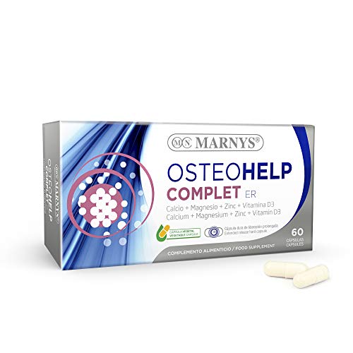 Marnys Osteohelp Complet Er Minerales Y Vitamina D Para Huesos 60 Cápsulas